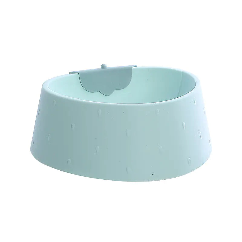 Strawberry Grain Pet Bowl for Upset Prevention
